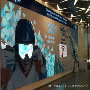 High-quality animated EL advertising display